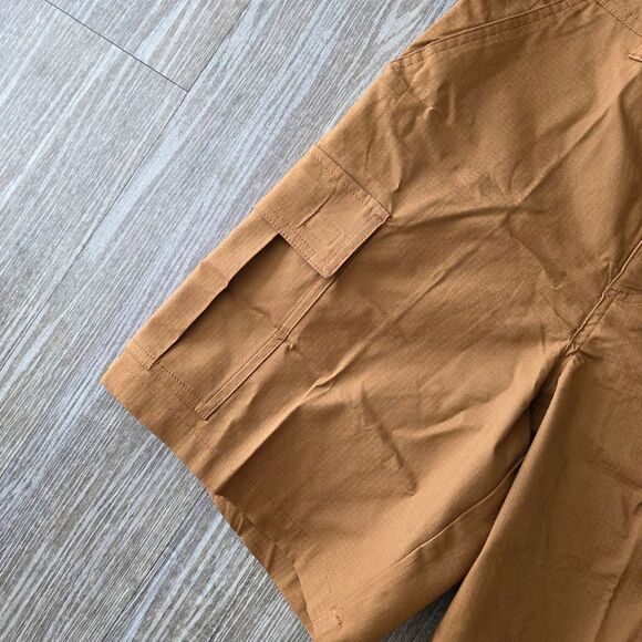 Nike Club Woven Cargo Shorts Ripstop British Tan Brown FN3517-281 Men's Size 28 - Picture 3 of 8